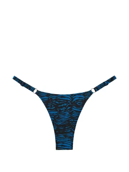 Bikini Tropic Of C cu imagine cu model zebră albastru