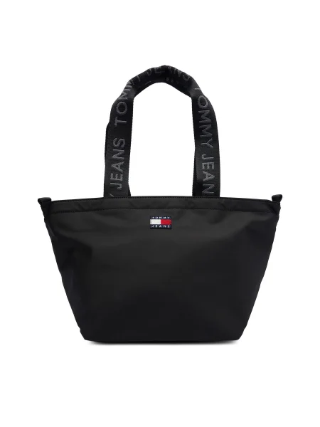 Tommy Jeans Дамска чанта Tjw Ess Daily Mini Tote черен