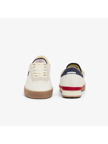 Lacoste Skórzane Sneakersy Aura biały