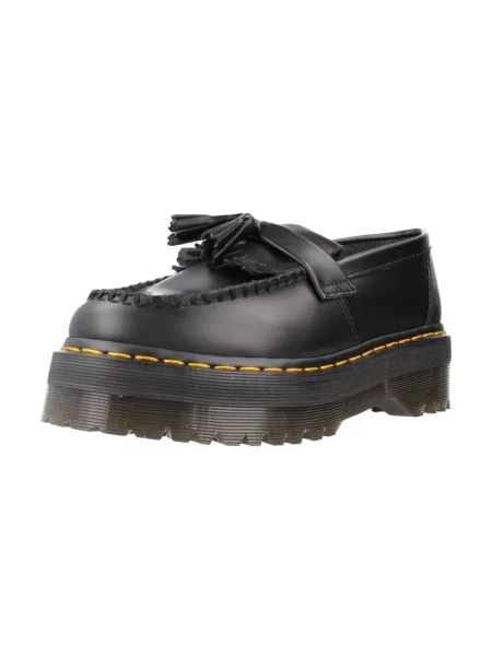 Dr. Martens Adrian Smooth Leather Tassel Loafers Kobiety Obuwie Dr. Martens Size: 7 czarny