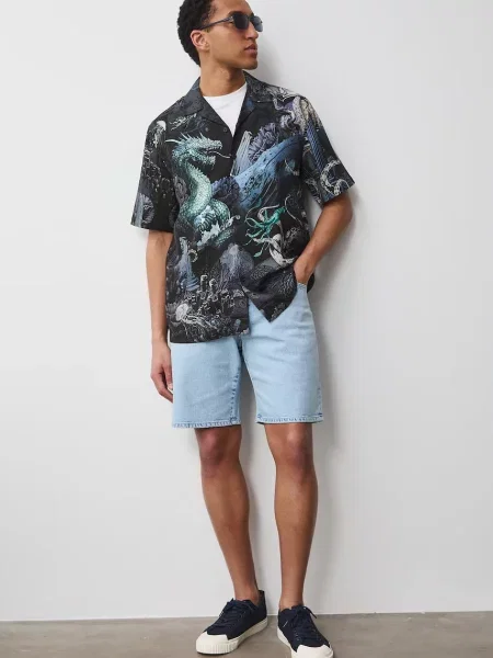 Medicine srajca z dodatkom lanu