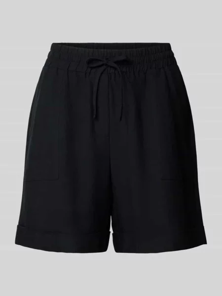 Szorty w kroju regular fit z mieszanki model Malotta' Opus Pants czarne