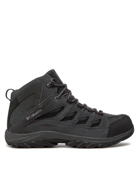 Columbia Trekingová obuv Crestwood Mid Waterproof sivá