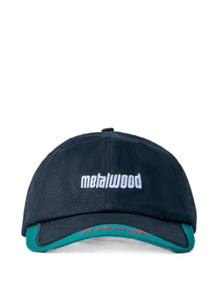 Șapcă Metalwood Studio cu broderie negru