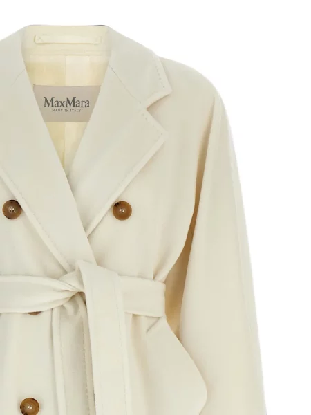 Palton Max Mara cu două rânduri de nasturi