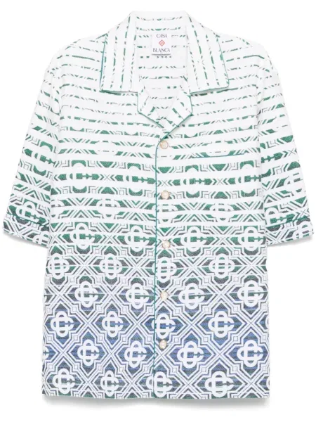 Риза Casablanca с градиентным принтом