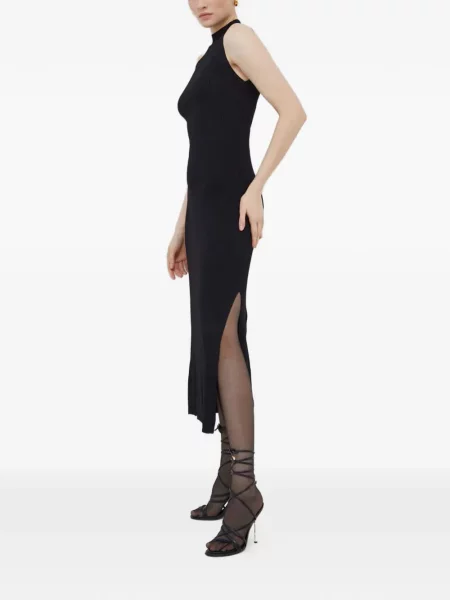Rochie midi Ivy Oak până la genunchi de costum negru