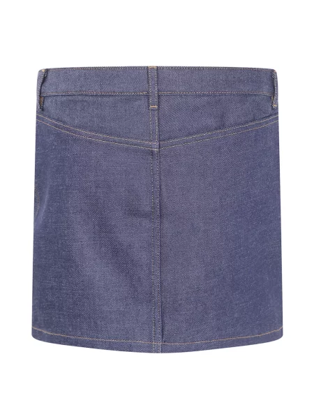 Spódnica mini A.p.c. niebieska