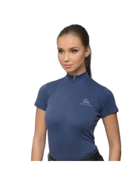 Polo techniczny konkursowy Cavalliera Belissima niebieska