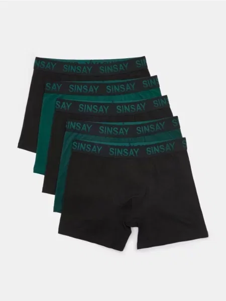 Sinsay Bokserki Long 5 pack wielobarwny