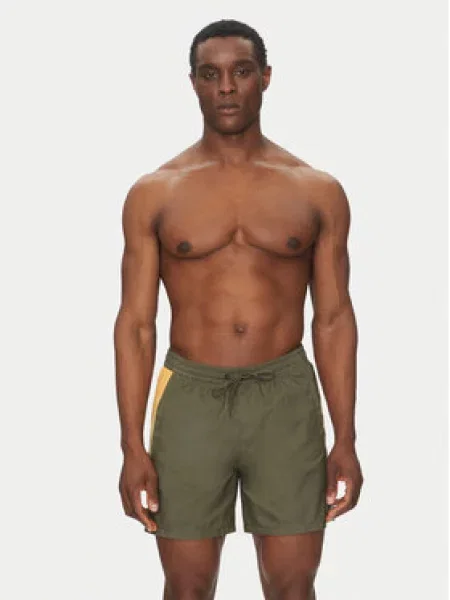 Quiksilver Šortky z materiálu zelená