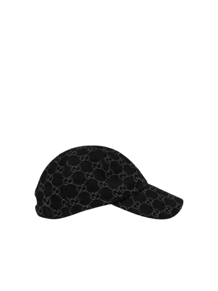 Czapka z daszkiem Gucci czarna
