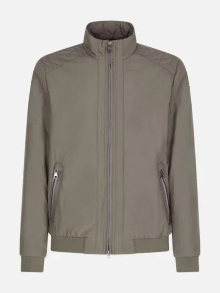 Páperová bunda Geox khaki