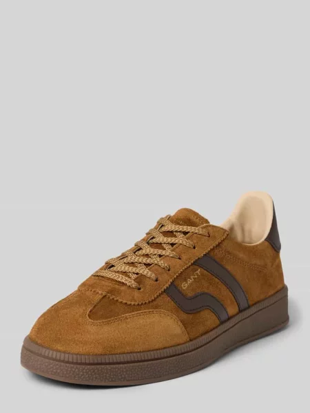 Gant Cuzima sneakersy zamszowe brązowe