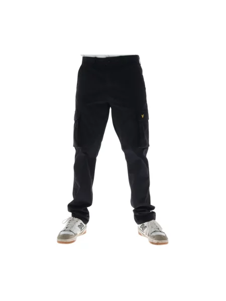 Spodnie Lyle & Scott niebieskie