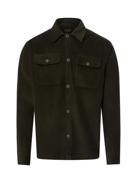 Jack & Jones koszula z sztruksu Mężczyźni Regular Fit S zielony