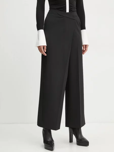 Hlače Karl Lagerfeld črna