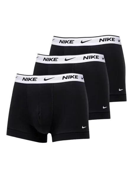 Боксерки Nike с дантела с принт черно