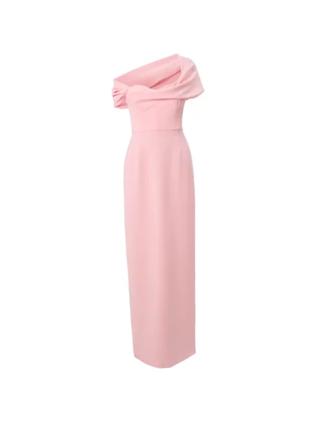 Rochie Carolina Herrera drapată roz