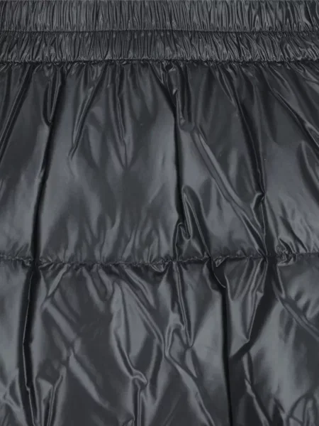 Matlasat fustă Moncler evazată negru