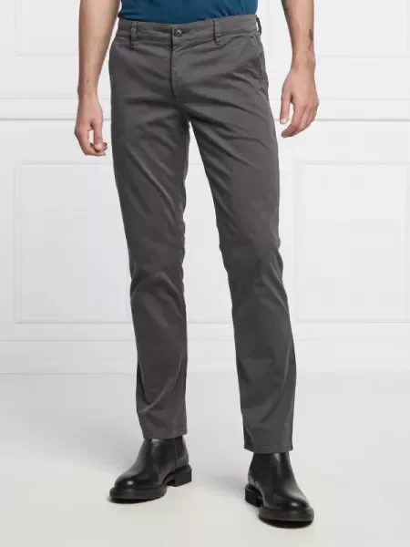 BOSS ORANGE Pantaloni chino Schino gri