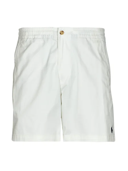 Pantaloni chino Polo Ralph Lauren scurte alb