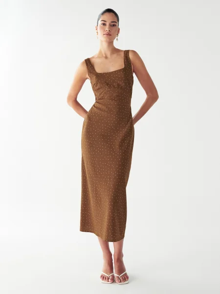 Willa Rochie HALLEE maro alb