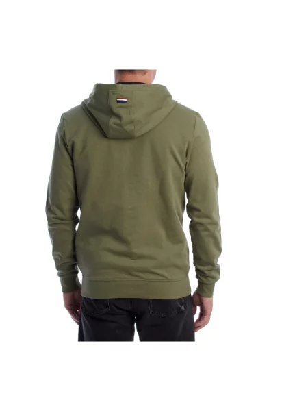 Koszulka polo U.s Polo Assn. z kapturem zielona