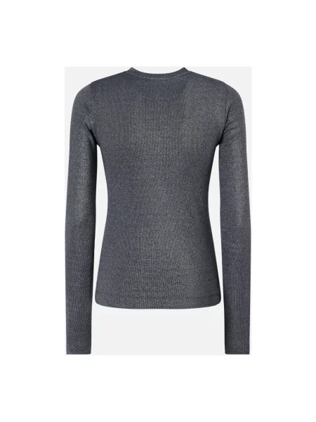 Sweter Pinko z długim rękawem niebieski