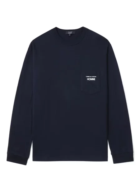 Tricou Comme Des Garçons Homme cu imagine albastru