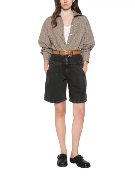 Pantaloni scurți Marant Etoile negru