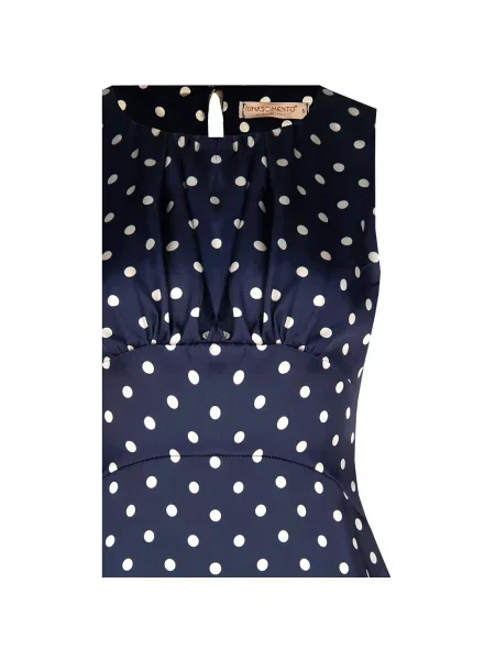 Top Rinascimento albastru