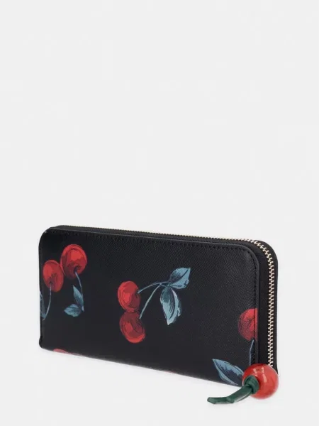 Portofel Twinset din piele negru