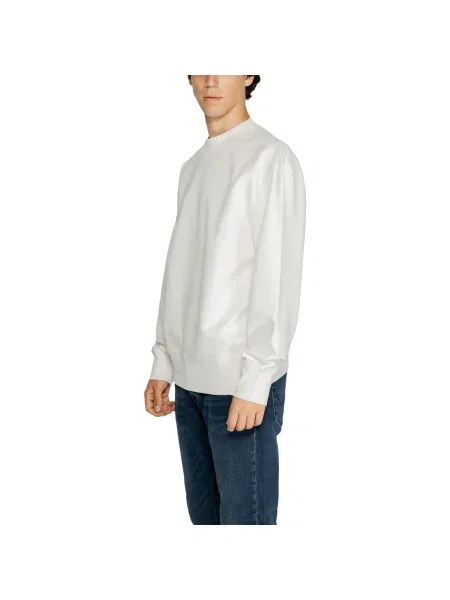 Geacă de blugi Calvin Klein Jeans alb