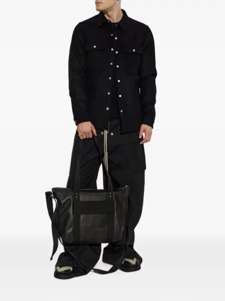 Pulover Rick Owens din cașmir negru