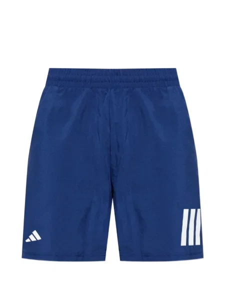 Ριγέ τένις μπλούζα Adidas με αυτόγραφο μαύρο