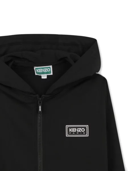 Bluza z kapturem dziecięca Kenzo czarna