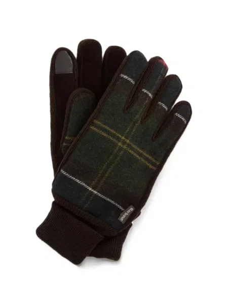 Pledinės pirštines Barbour ruda