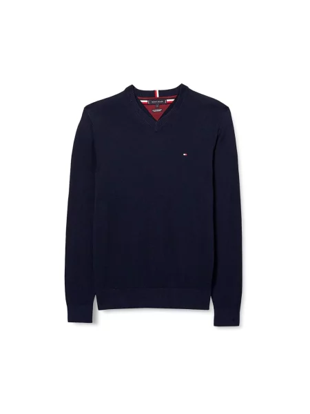 Tommy Hilfiger Sweter weiss niebieski