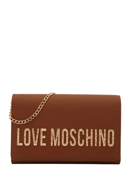 Ročna torba LOVE MOSCHINO Rjava zlata