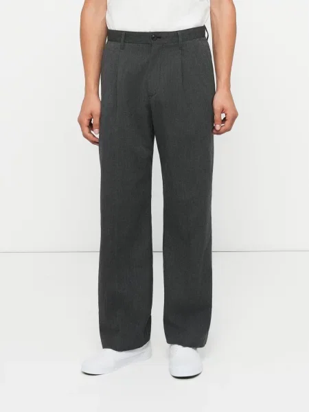 GAP Pantaloni cutați metalic gri