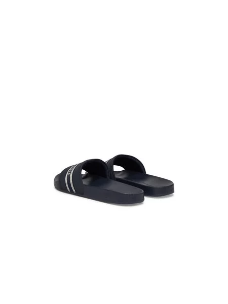 Pantofle Tommy Hilfiger Webbing Pool space blue modré
