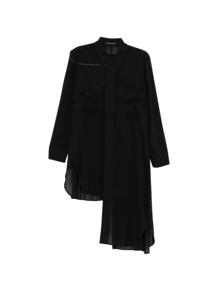 Košeľové šaty Yohji Yamamoto čierna