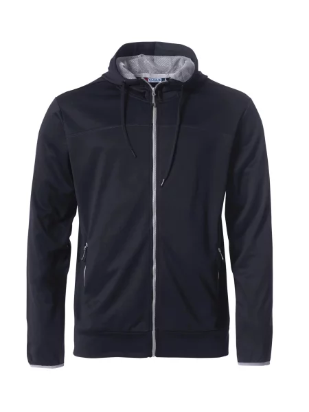Clique Bluza z kapturem Ottawa z miękkiego – dark navy niebieska