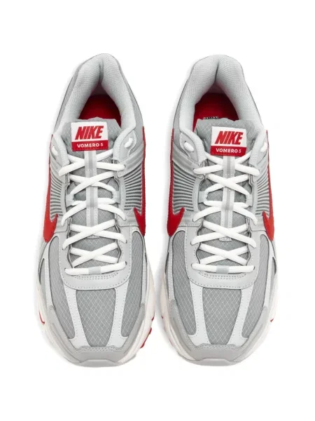 Бягане чехли Nike на платформе бродирани оранжево