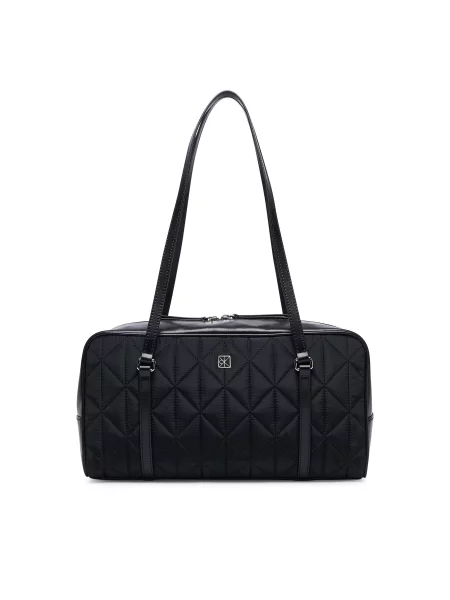 Calvin Klein Táska Quilted 2X Strap Camerabag fekete