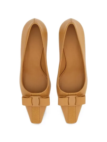 Pantofi cu toc Ferragamo cu funde