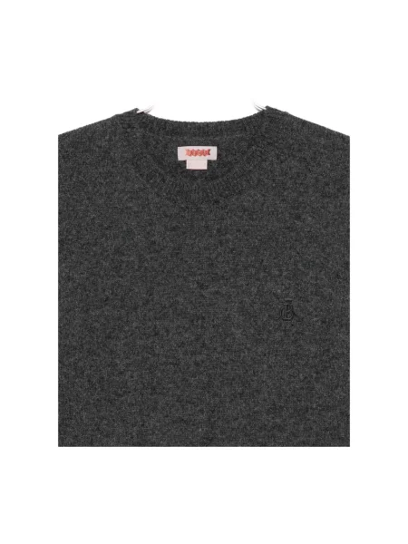 Sweter Baracuta wełniany szary