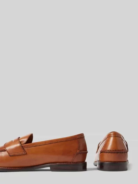 Mokasyny Polo Ralph Lauren brązowe