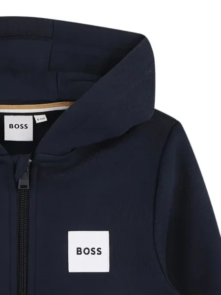 Bluza z kapturem dziecięca Bosswear niebieska